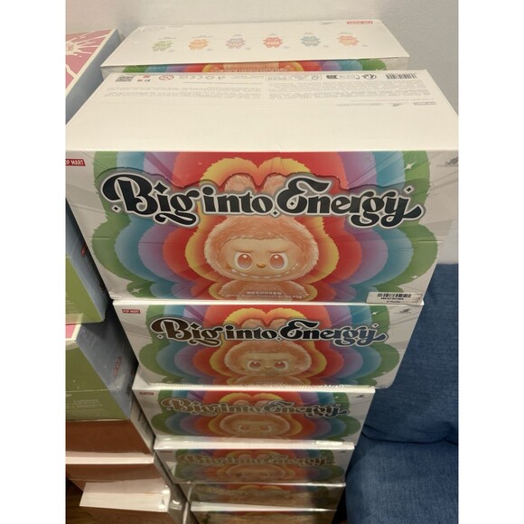 SEALED Labubu Monsters Big into Energy Whole Set Blind Box AUTHENTIC Pop Mart - Picture 7 of 7